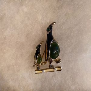 Darling Penguin Brooch